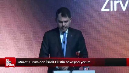 Murat Kurum'dan İsrail-Filistin savaşına yorum: Soykırımın son bulmasını diliyoruz