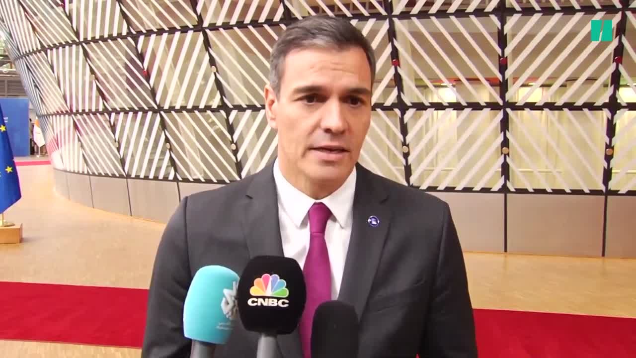 Pedro Sánchez: "Israel tiene todo el derecho a defenderse, pero dentro del derecho humanitario internacional"