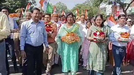 बाराबंकी: मेरी माटी मेरा देश अभियान के तहत अमृत कलश यात्रा का हुआ आयोजन