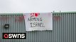 Palestine Action launches two separate protests at Leicester factories