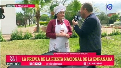 PNT Turismo Fiesta de la Empanada en Famailla 07-09-23