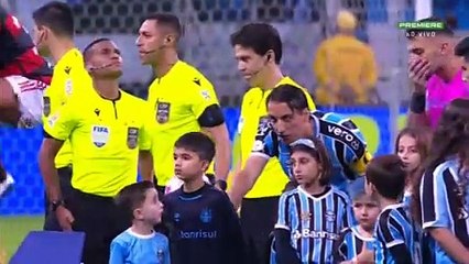 Grêmio 3x2 Flamengo  1 tp brasileirao 2023 video premier sportv