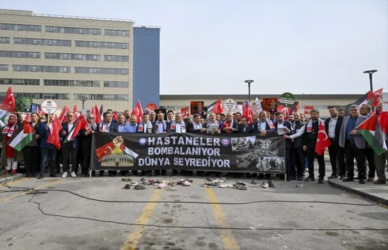 Sağlık-Sen, İsrail'in Filistin'e saldırılarını kınadı