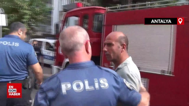 Antalya’da icra memurunu benzin bidonuyla engellemeye çalışan kiracı