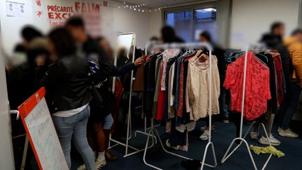 Précarité étudiante : à l’approche de l’hiver, cette association distribue des vêtements chauds