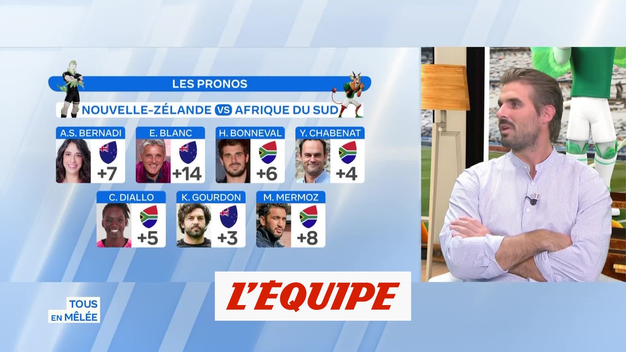 Tous en mêlée : Les pronos pour la finale - Rugby - CM