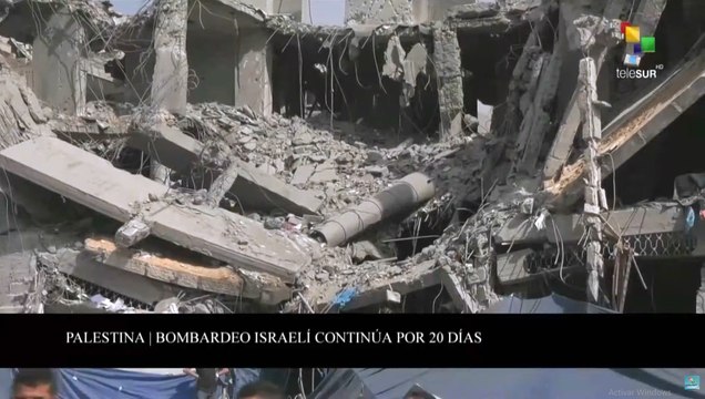 Agenda Abierta 26-10: Franja de Gaza padece 20ª jornada de barbarie israelí