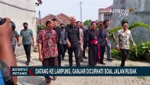 Berkunjung ke Lampung, Ganjar Pranowo Sebut Dicurhati Soal Jalan Rusak
