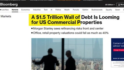 2008 All Over Again? Commercial Real Estate Bubble About To Burst