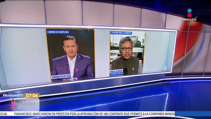 Así la situación del puerto de Acapulco tras el paso del huracán Otis