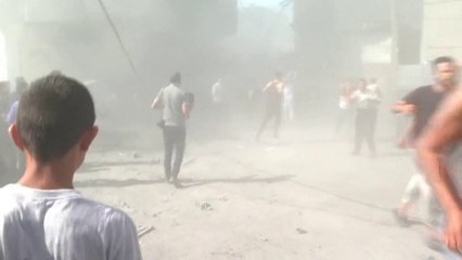 مشاهد من استمرار عمليات البحث عن الناجين في أحد أحياء #خان_يونس #غزة #العربية