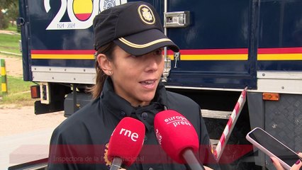 El Centro Nacional de Desaparecidos organiza un simulacro en Madrid