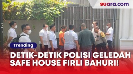 Bawa Koper dan Printer, Detik-detik Polisi Geledah Rumah Diduga Safe House Firli Bahuri di Kertanegara