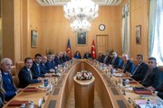 TBMM Başkanı Numan Kurtulmuş, Azerbaycan Milli Meclis Başkanı Sahiba Gafarova ile Görüştü