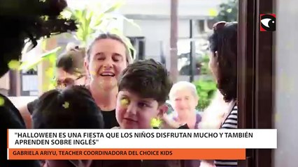 "Halloween es una fiesta que los niños disfrutan mucho y también aprenden", afirmaron desde un instituto de inglés