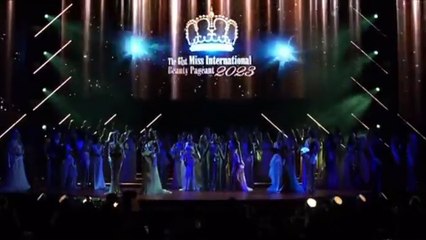 Andrea Rubio logra la novena para Venezuela en el Miss International 2023.
