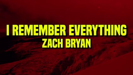 Zach Bryan & Kacey Musgraves - I Remember Everything 🎶 (Lyrics & Download Link)