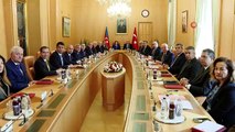 Le président de la Grande Assemblée nationale de Turquie, Numan Kurtulmuş, a rencontré la présidente de l'Assemblée nationale d'Azerbaïdjan, Sahiba Gafarova