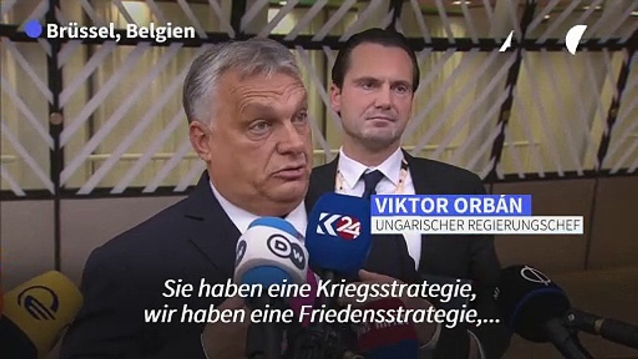Orbán "stolz" auf seine "Friedensstrategie" mit Putin