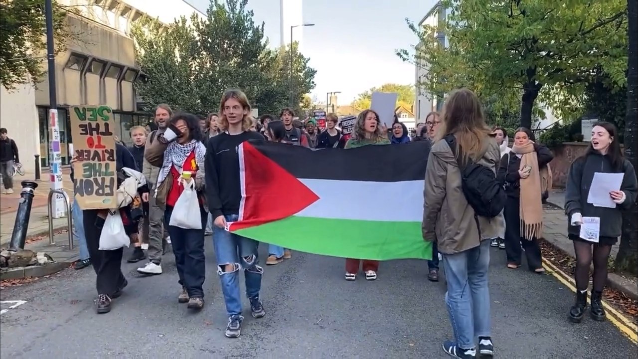 Students Organise a rally outside the University of Bristol: What are this weeks top five news stories?