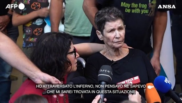 Israele, ostaggio liberato da Hamas: Ho attraversato l'inferno