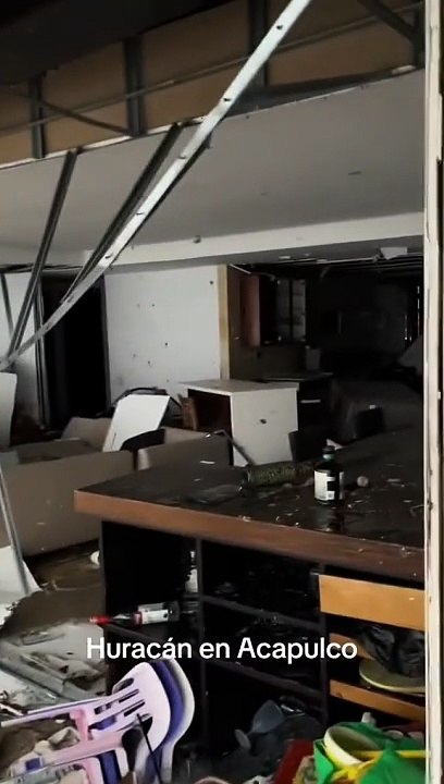 Las devastadoras imágenes desde Acapulco de los estragos del huracán Otis