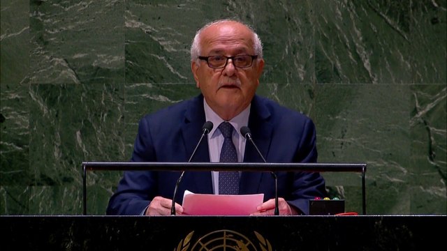 مندوب فلسطين بالأمم المتحدة: أحياء بأكملها دمرت في قطاع غزة نتيجة القصف الإسرائيلي