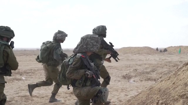 이스라엘, 가자지구 축소판 만들어 놓고 지상전 훈련 / YTN