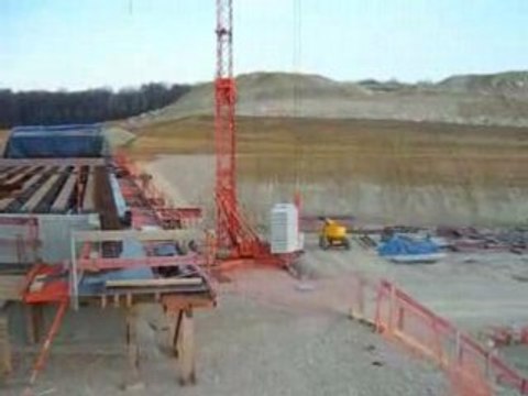 2008 Mars - LGV Rhin-Rhône - site de la gare de Meroux