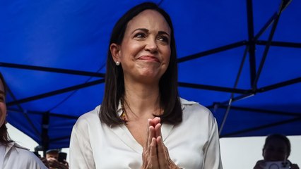 María Corina Machado tras ser proclamada candidata de la oposición venezolana: "Tienen miedo de contarse"
