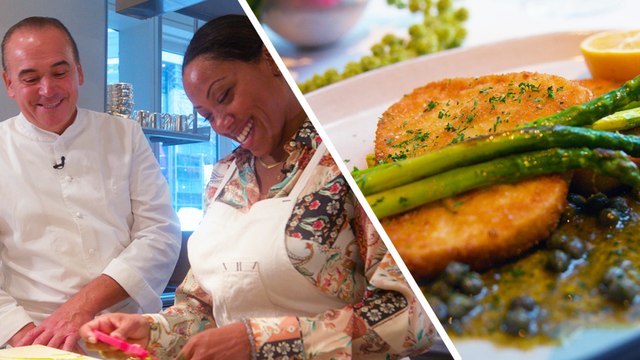 How Chef Jean-Georges Makes Fried Fish Milanese