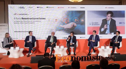Las ayudas públicas retrasan las reestructuraciones con capital privado - II Foro Reestructuraciones: 'La nueva Ley Concursal