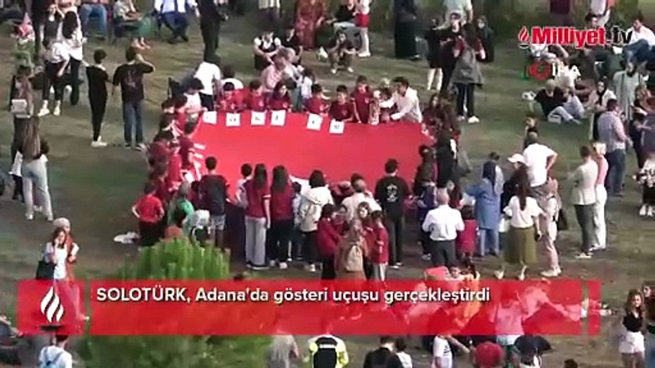 SOLOTÜRK'ten Adana semalarında muhteşem gösteri
