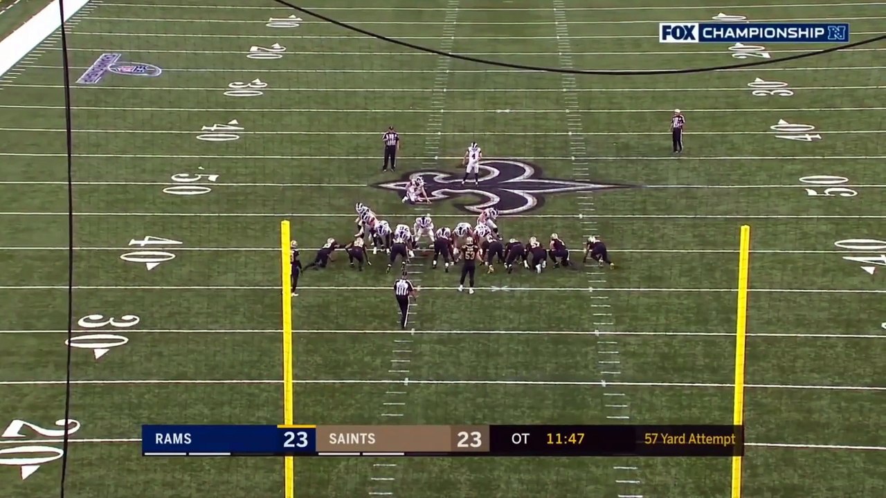 The dramatic, controversial Rams-Saints 2018 NF...