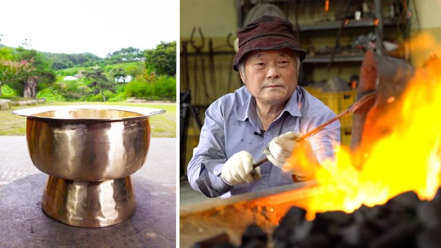 How a Korean Bronzeware Master Makes Yugi Pots by Hand