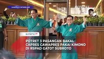 Potret 3 Pasangan Bakal Capres Cawapres Pakai Kimono di RSPAD Gatot Subroto