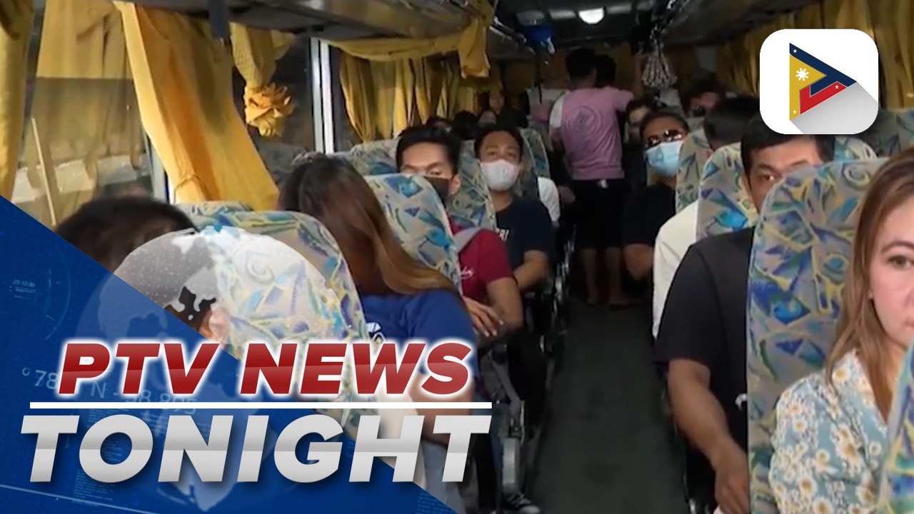 MMDA inspects bus terminals along EDSA