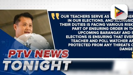 Sen. Gatchalian urges protection of teachers during holding of #BSKE2023