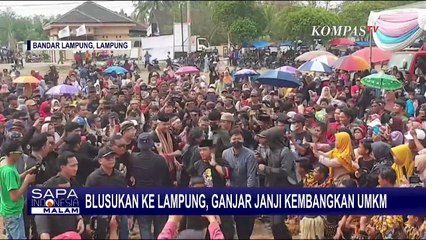 Lihat Potensi Perkembangan Ekonomi, Ganjar Pranowo Janji Kembangkan UMKM Lampung!