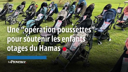 Marseille : Opération choc pour soutenir les enfants otages du Hamas