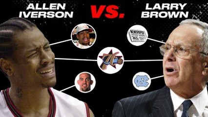 Allen Iverson and Larry Brown beefed for 6 long years