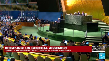 REPLAY: 'Stop the bombs, save lives' - Israel, Palestine representatives speak at UN