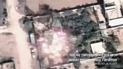شاهد: الجيش الإسرائيلي ينشر لقطات لهجمات استهدفت قطاع غزة خلال الـ24 ساعة الماضية