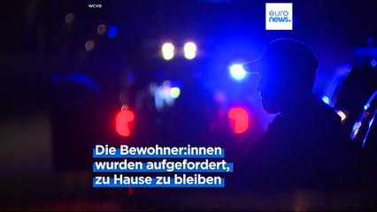Ein Amokläufer erschießt mindestens 18 Menschen im US-Bundesstaat Maine