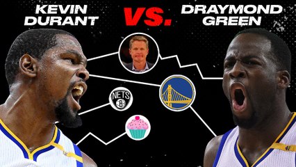 Kevin Durant and Draymond Green’s beef bled from an on-court dispute to free agency decision