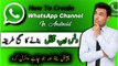 How To Create WhatsApp Channel On Android || Whatsapp Channel Kaise Banaye || Whatsapp Channels || Zong Technical