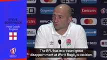 'Incredibly disappointing' - Borthwick slams World Rugby decision
