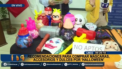 Pase un Halloween seguro y divertido: recomendaciones para comprar disfraces y golosinas