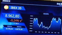 El Ibex 35 reduce pérdidas tras mantener los tipos de interés el BCE