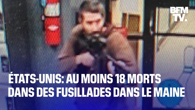 Fusillades aux États-Unis: au moins 18 morts à Lewiston, le suspect en fuite a été identifié par la police